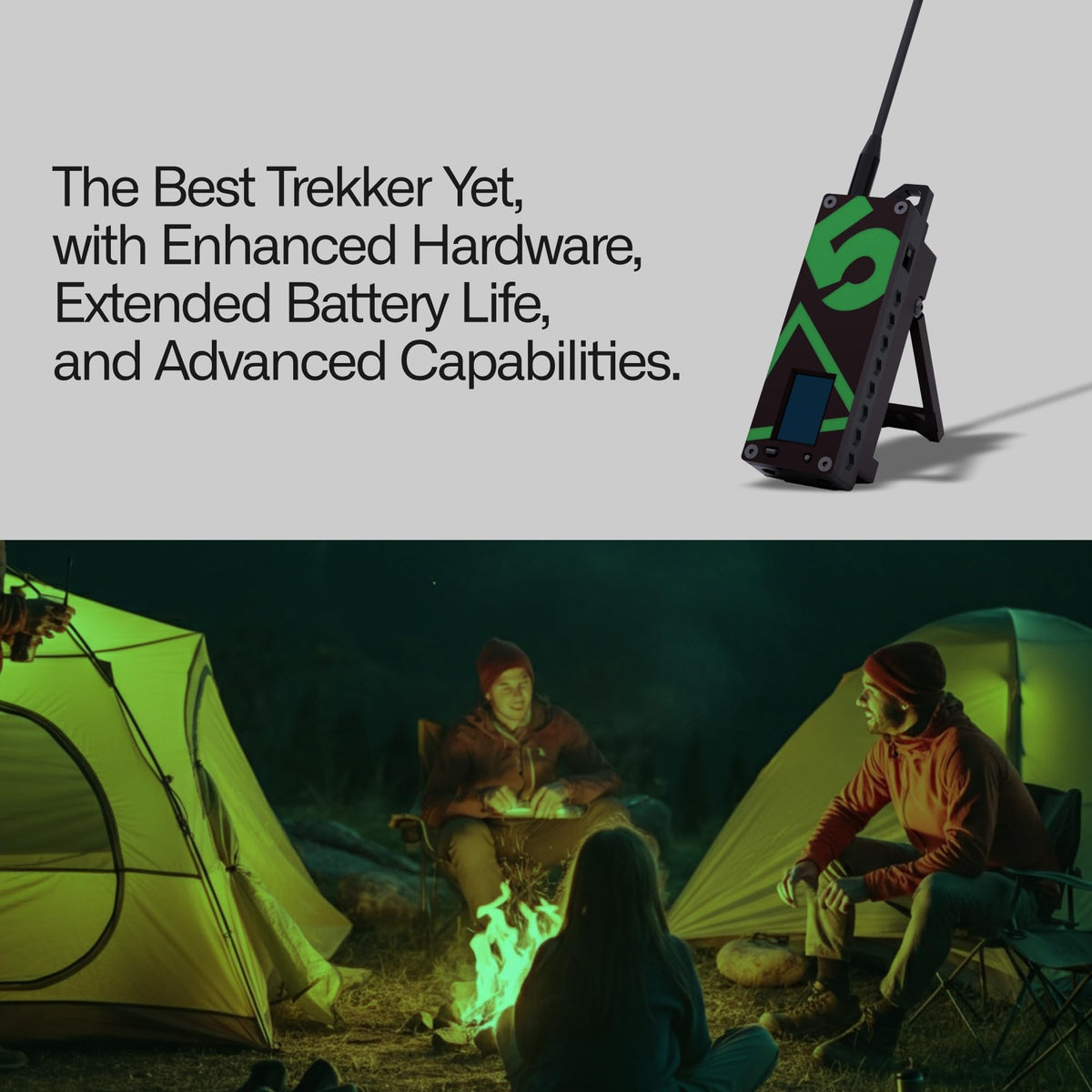 Trekker Delta Off-Grid LoRa GPS Radio, ATAK Meshtastic Communicator