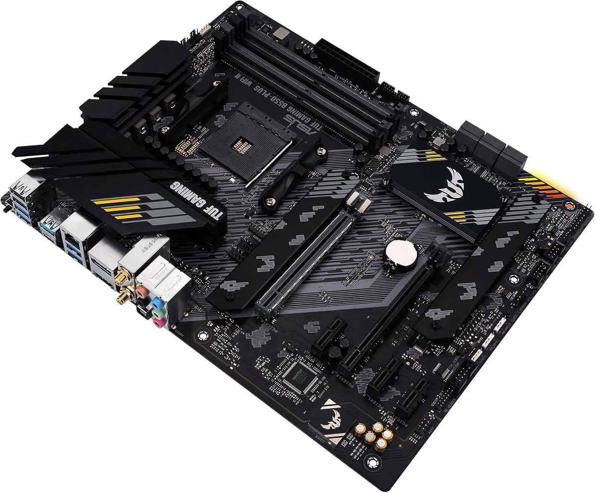 MICRO CENTER AMD 5500 Processor with ASUS TUF Gaming A520M Plus Motherboard