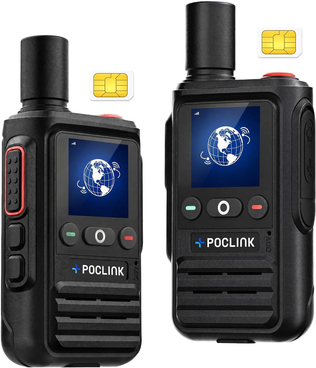Lifetime Free Radios Walkie Talkies Long Range 4G LTE POC Two Way Radios