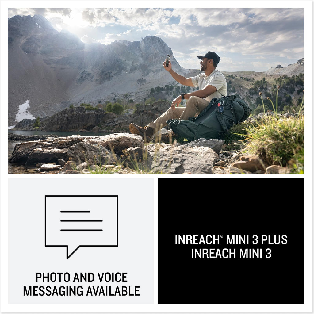 Garmin inReach Mini 3 Plus Satellite Communicator Color Touchscreen Bundle