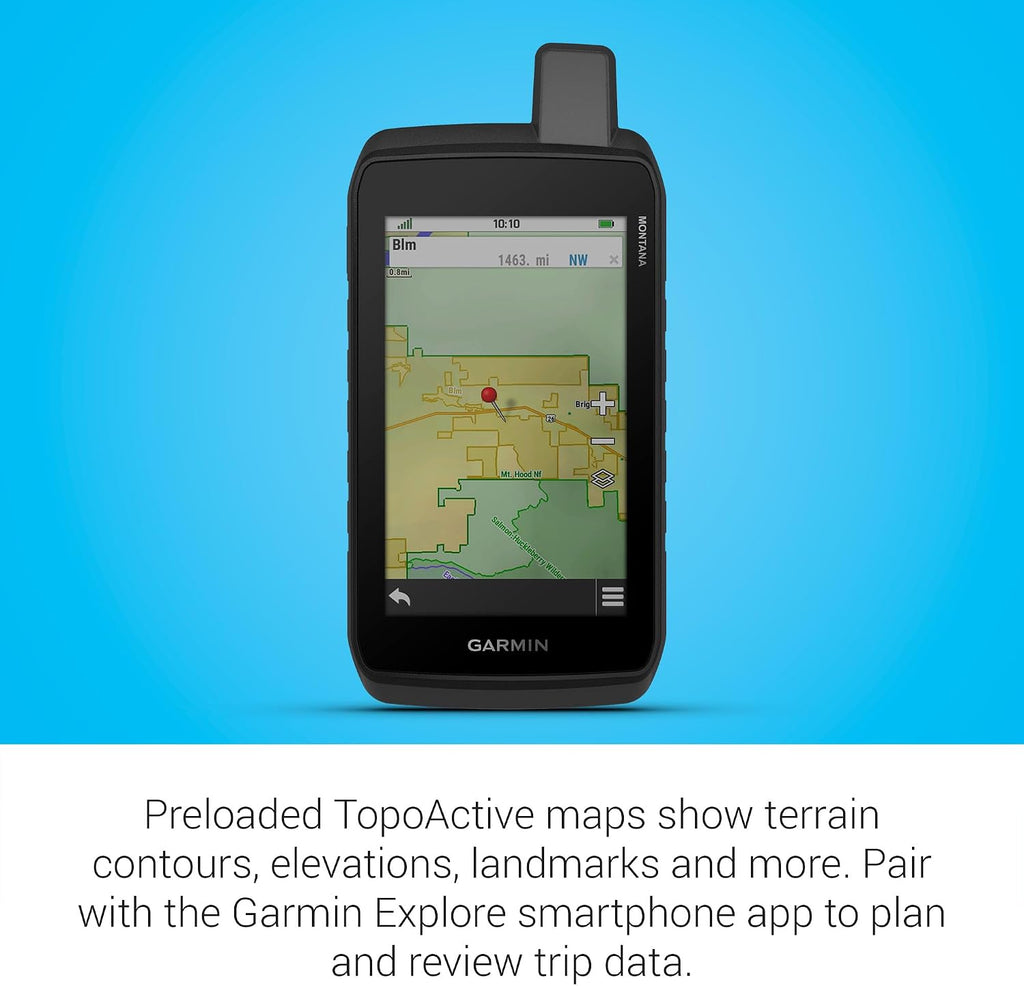 Garmin MontanaÂ® 710, GPS Handheld Navigator