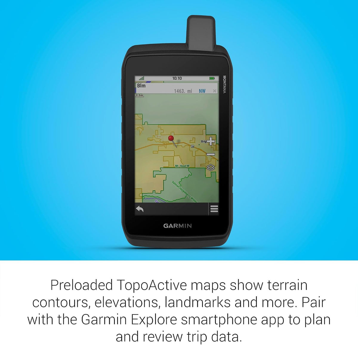 Garmin MontanaÂ® 710, GPS Handheld Navigator