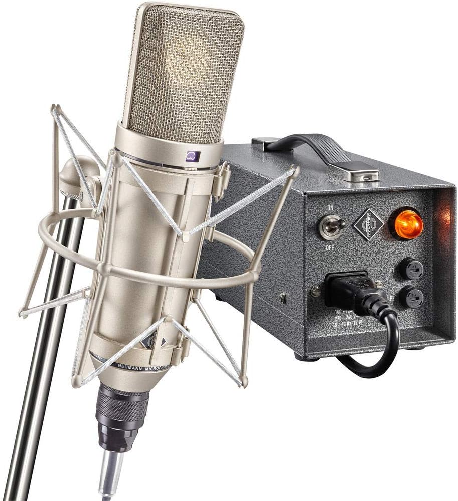 Neumann U 67 Set Large-Diaphragm Tube Condenser Microphone with AKG K240 MKII Pro Stereo Headphones Bundle