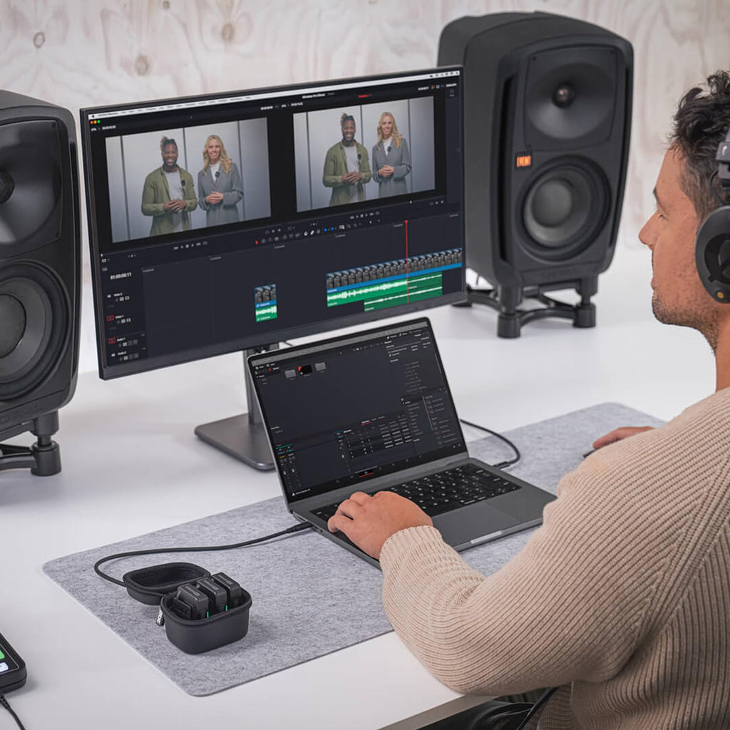 RÃDE Wireless GO (Gen 3) (2 TX + 1 RX + Charging Case), 32-Bit Float