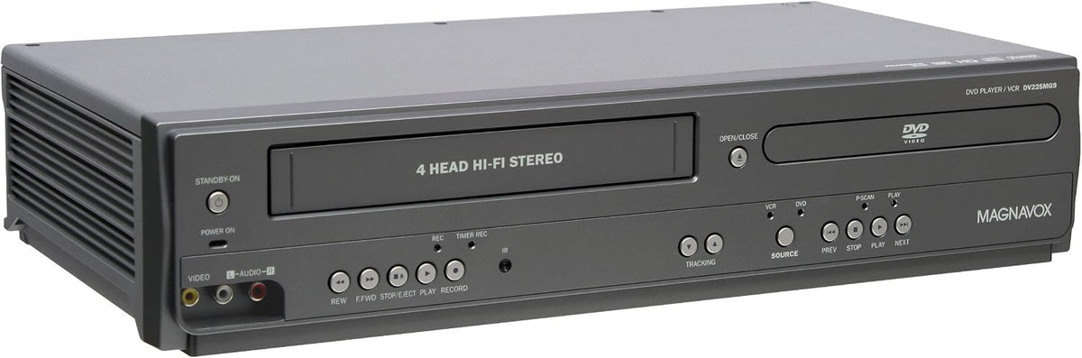 Magnavox DV225MG9 DVD Player and 4 Head Hi-Fi Stereo VCR (Renewed)