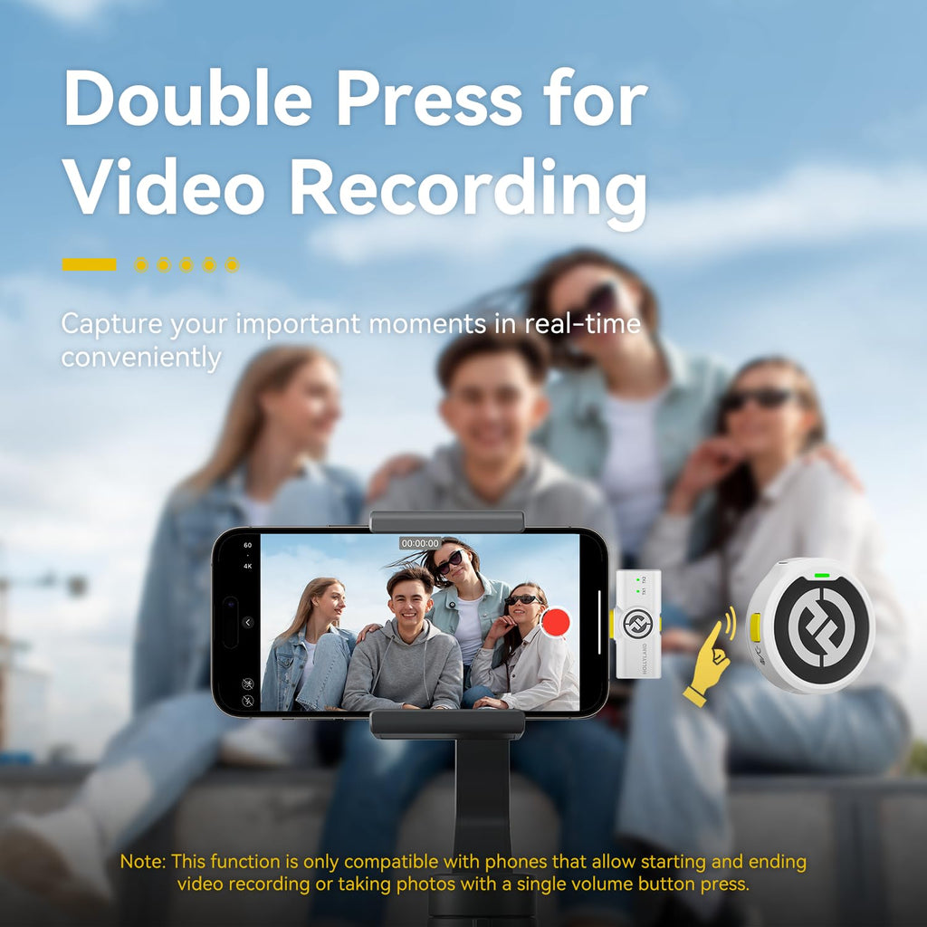 Hollyland Lark M2 Wireless Microphone for iPhone/Camera/Android/PC, 48kHz/24-bit High Fidelity Audio, 300m Range, Noise Cancelling, 40h Use, YouTube, Vlog, Streaming (Black, with Camera RX + USB-C RX)