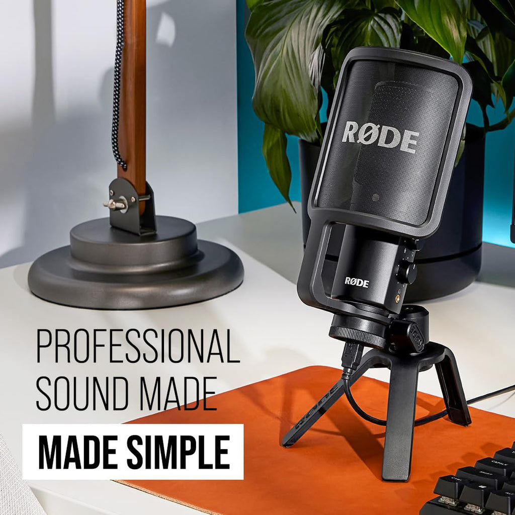 RÃDE NT-USB Mini Studio-Quality USB Condenser Microphone