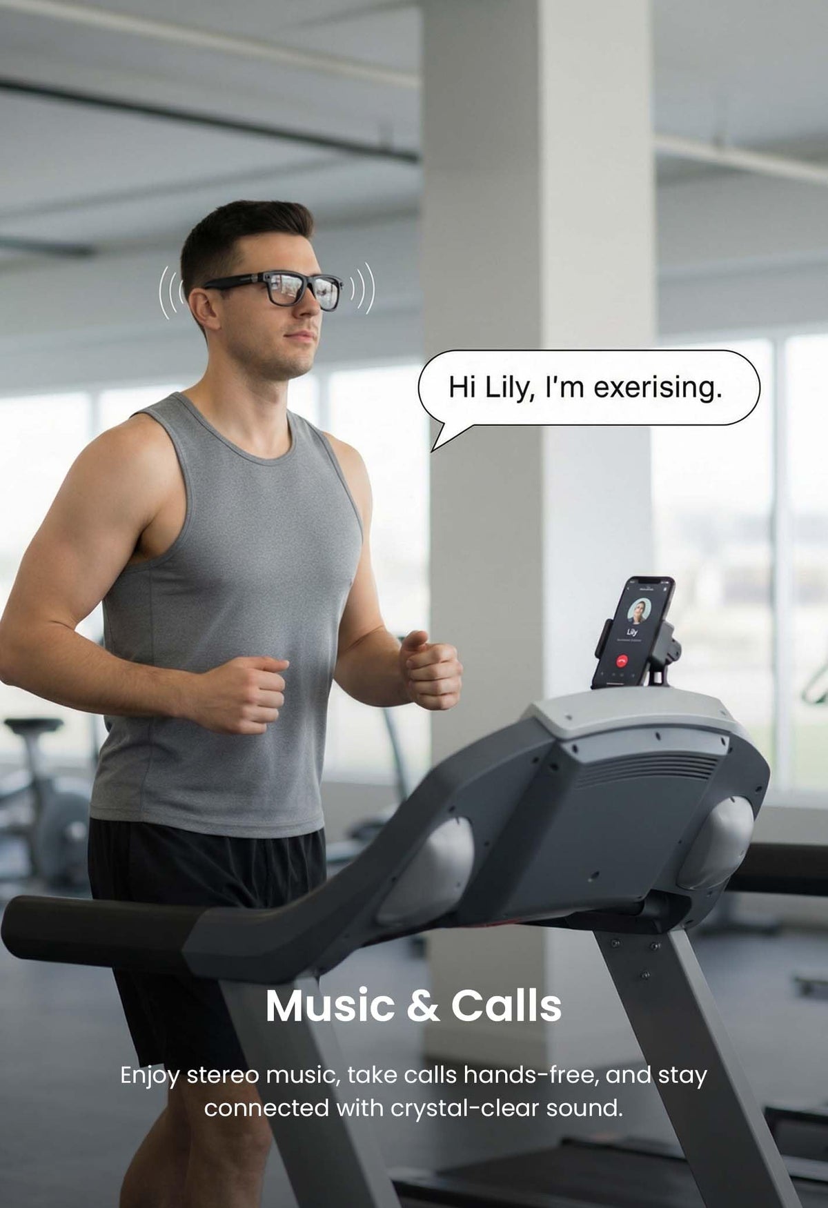 G5 AI Smart Glasses with Camera, 13MP Recording Glasses for Big Heads - XXL