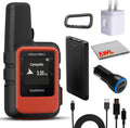 Garmin inReach Mini 2 Satellite Communicator (Flame Red) Bundle