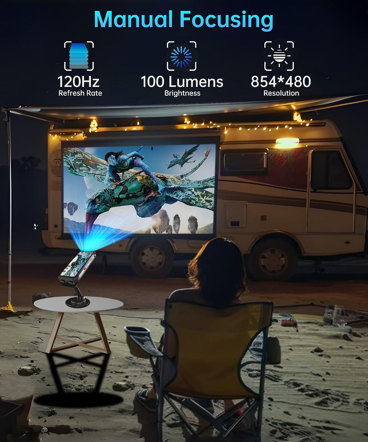 8849 Tank 3 Pro Phone Android 15, 23800mAh 5G Rugged Projector Smartphone