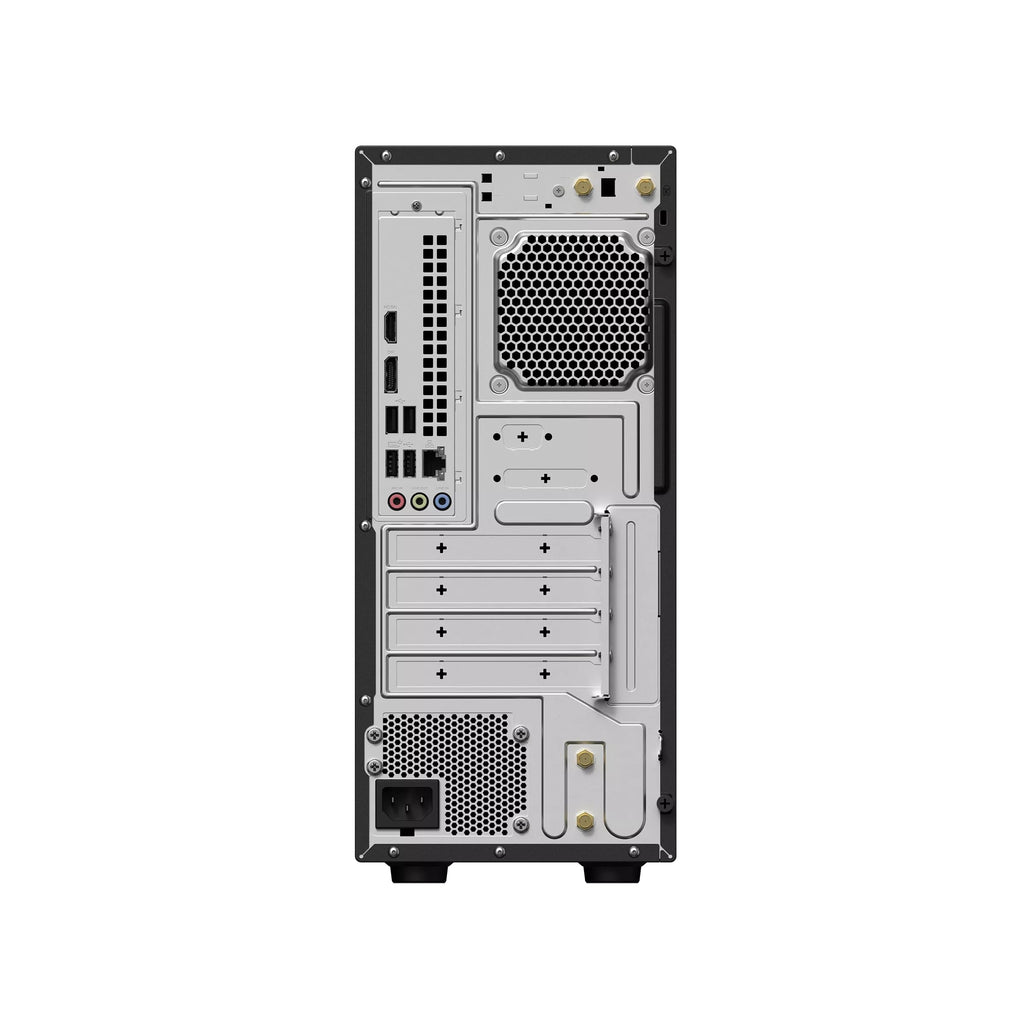 ASUS V500 Mini Tower 15L Desktop, 10-Core Intel Core i7-13620H Processor, 16GB RAM 512GB SSD, Windows 11 Home, Wired Keyboard & Mouse with PLUSERA 8-in-1 Hub, Gray