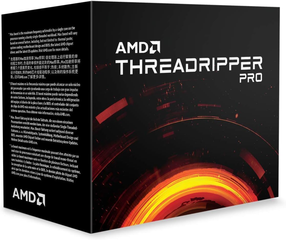 AMD Ryzen Threadripper PRO 3975WX 32-core, 64-Thread Desktop Processor