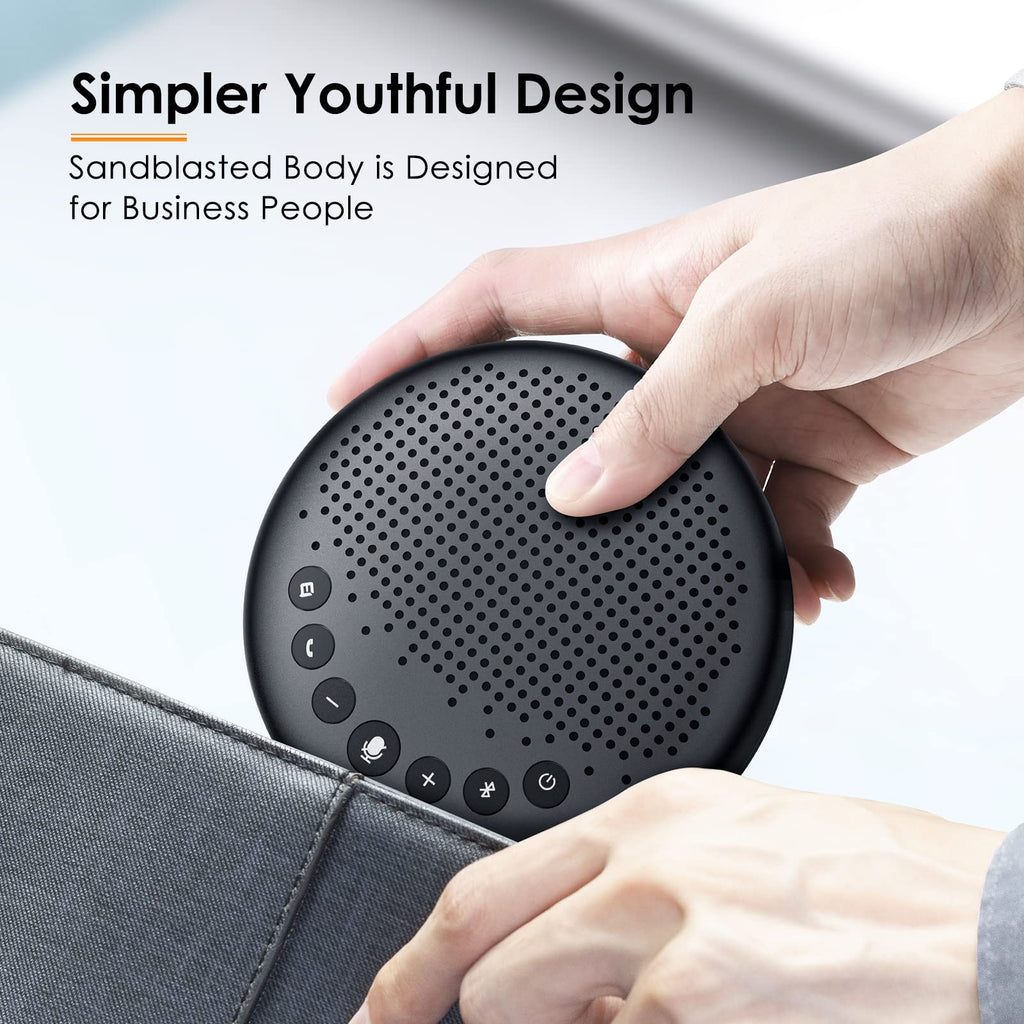 EMEET Luna Plus Kit Conference Speaker and Microphone with 8+1 Mics