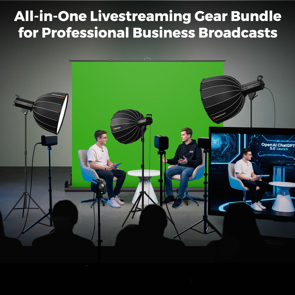 NearStream Business Kit, Quad Podcast Bundle for Business