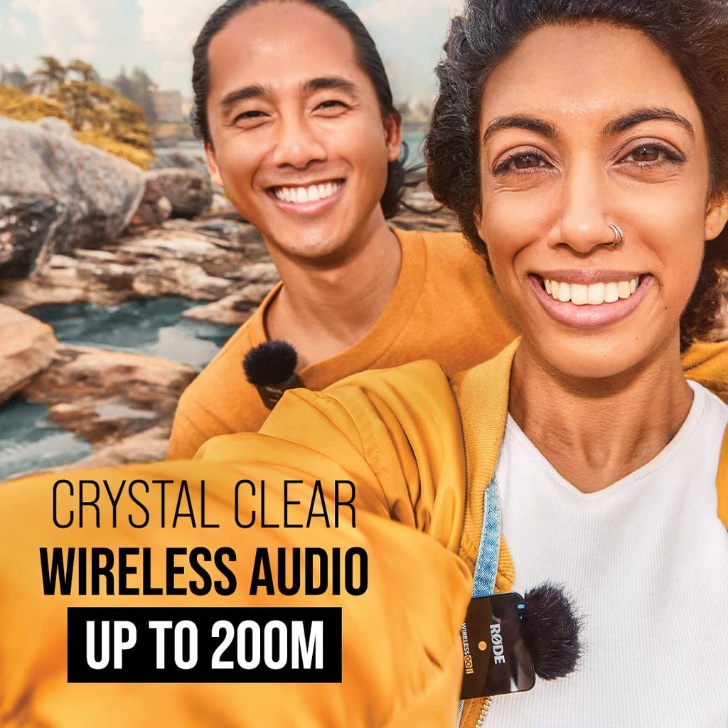 RÃDE Wireless GO (Gen 3) (2 TX + 1 RX + Charging Case), 32-Bit Float