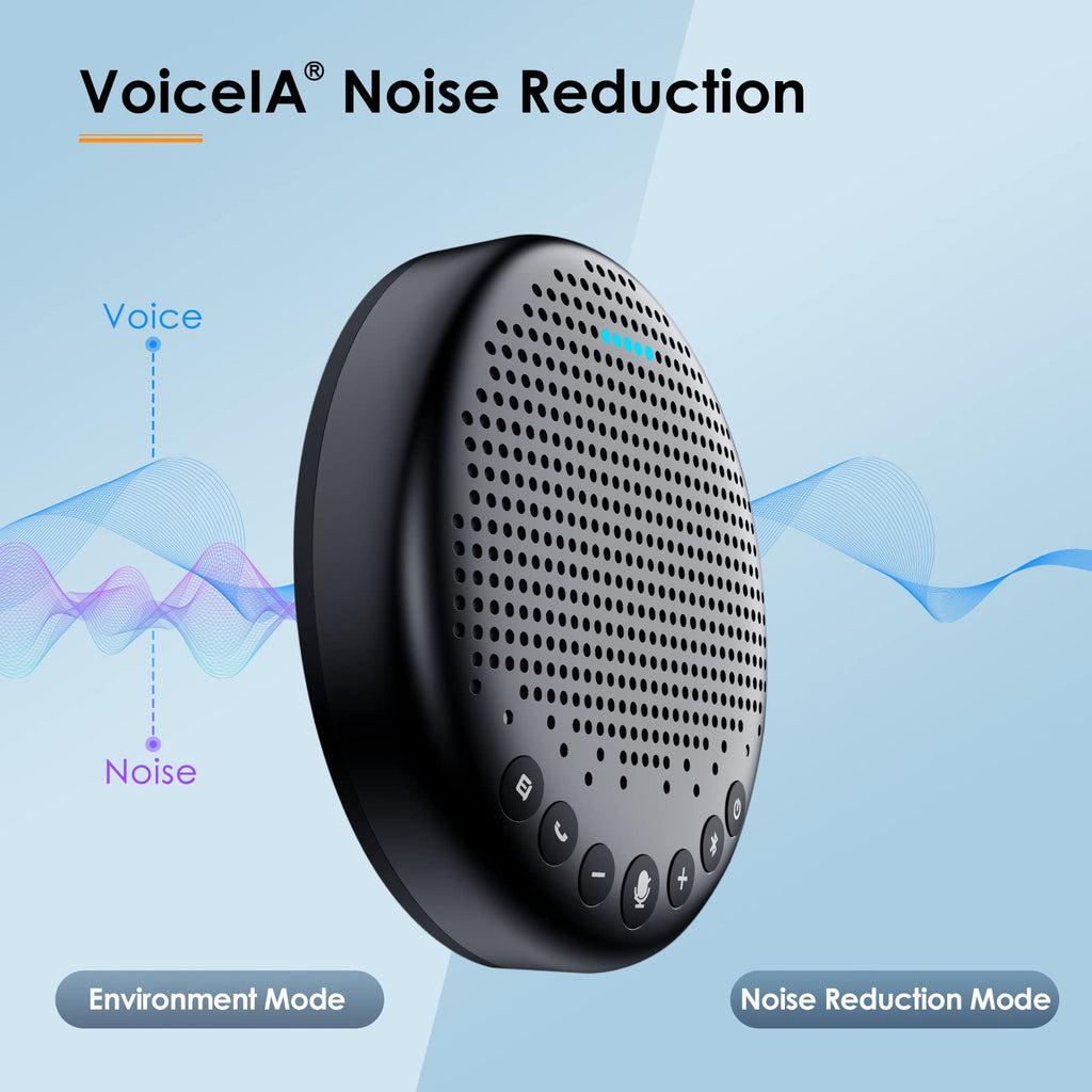 EMEET Luna Plus Kit Conference Speaker and Microphone with 8+1 Mics