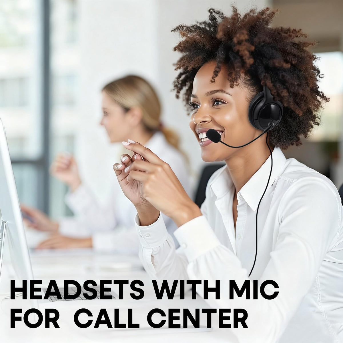 20 Pack Bulk Headset with Microphone for Classroom, Noise Canceling Computer Headphones with Microphone for Office, Durable 3.5mm Wired Headset with Mic for Meetings Laptop PC