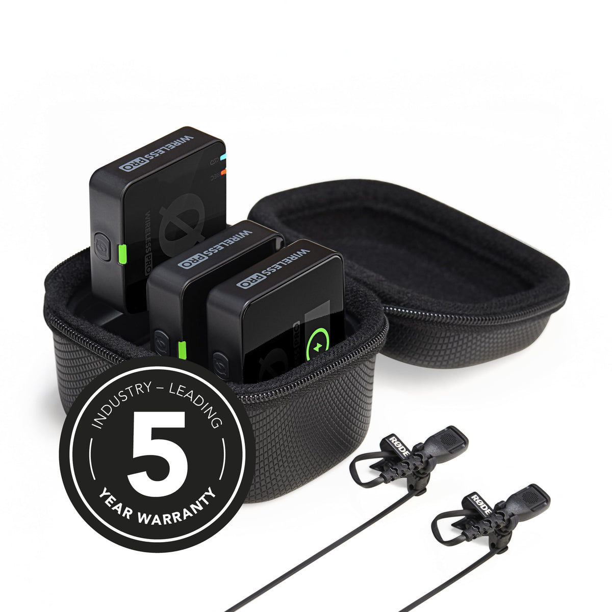 RÃDE Wireless GO (Gen 3) (2 TX + 1 RX + Charging Case), 32-Bit Float
