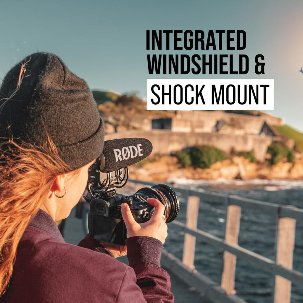 RÃDE VideoMic Pro+ Premium On-Camera Shotgun Microphone with High-Pass