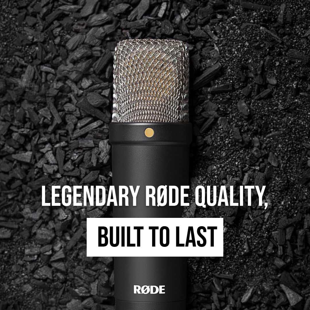 RÃDE NT1 Signature Series Studio Condenser Microphone, Black
