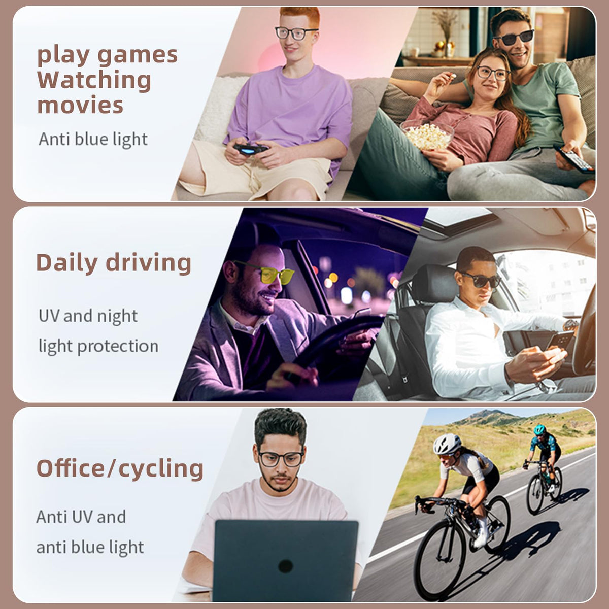 AI Camera Smart Glasses, 4K Video Sunglasses with 3600mAh Charging Case