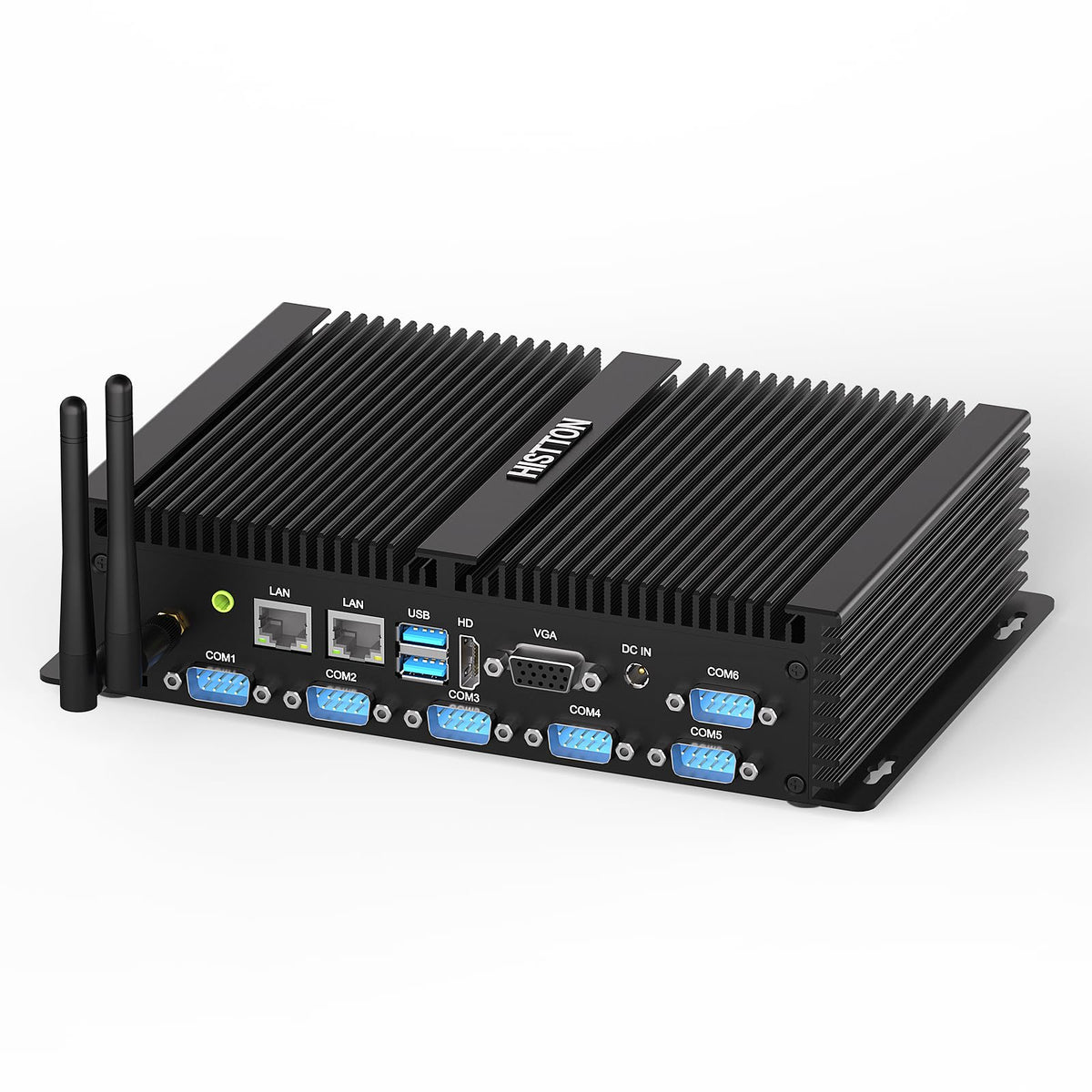 HISTTON Fanless Mini PC Core i7-8550U, DDR4 16GB RAM 512GB SSD