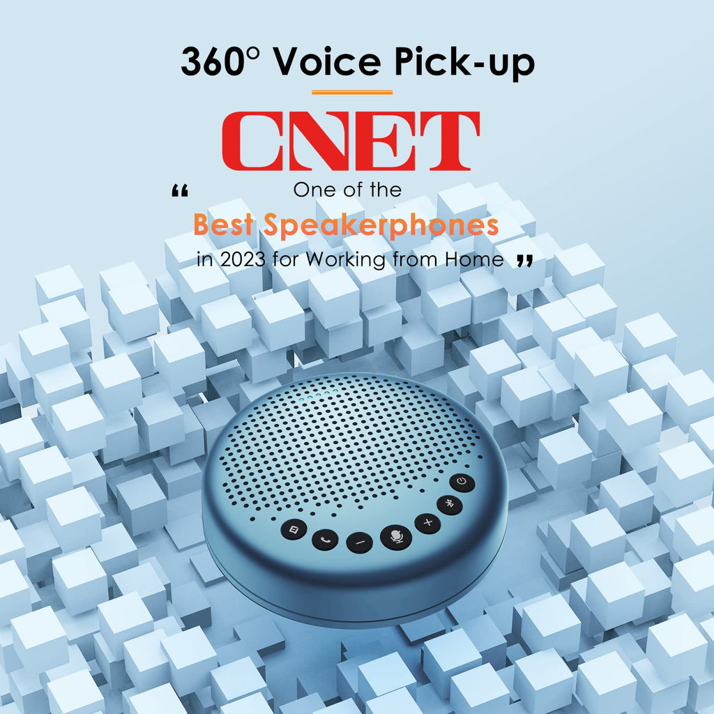 EMEET Luna Plus Kit Conference Speaker and Microphone with 8+1 Mics