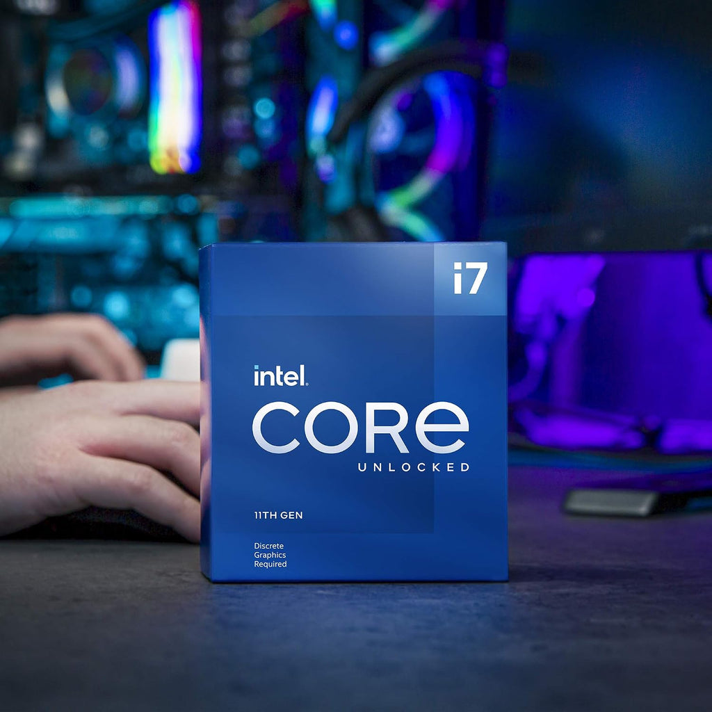 IntelÂ® Coreâ¢ i7-11700KF Desktop Processor 8 Cores up to 5.0 GHz Unlocked LGA1200 (IntelÂ® 500 Series & Select 400 Series Chipset) 125W