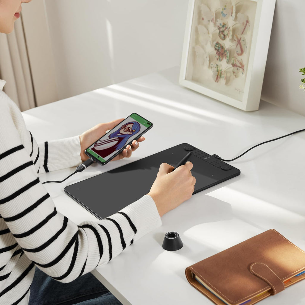 VEIKK S640 Drawing Tablet, 6x4 Inch Digital Graphics Tablet