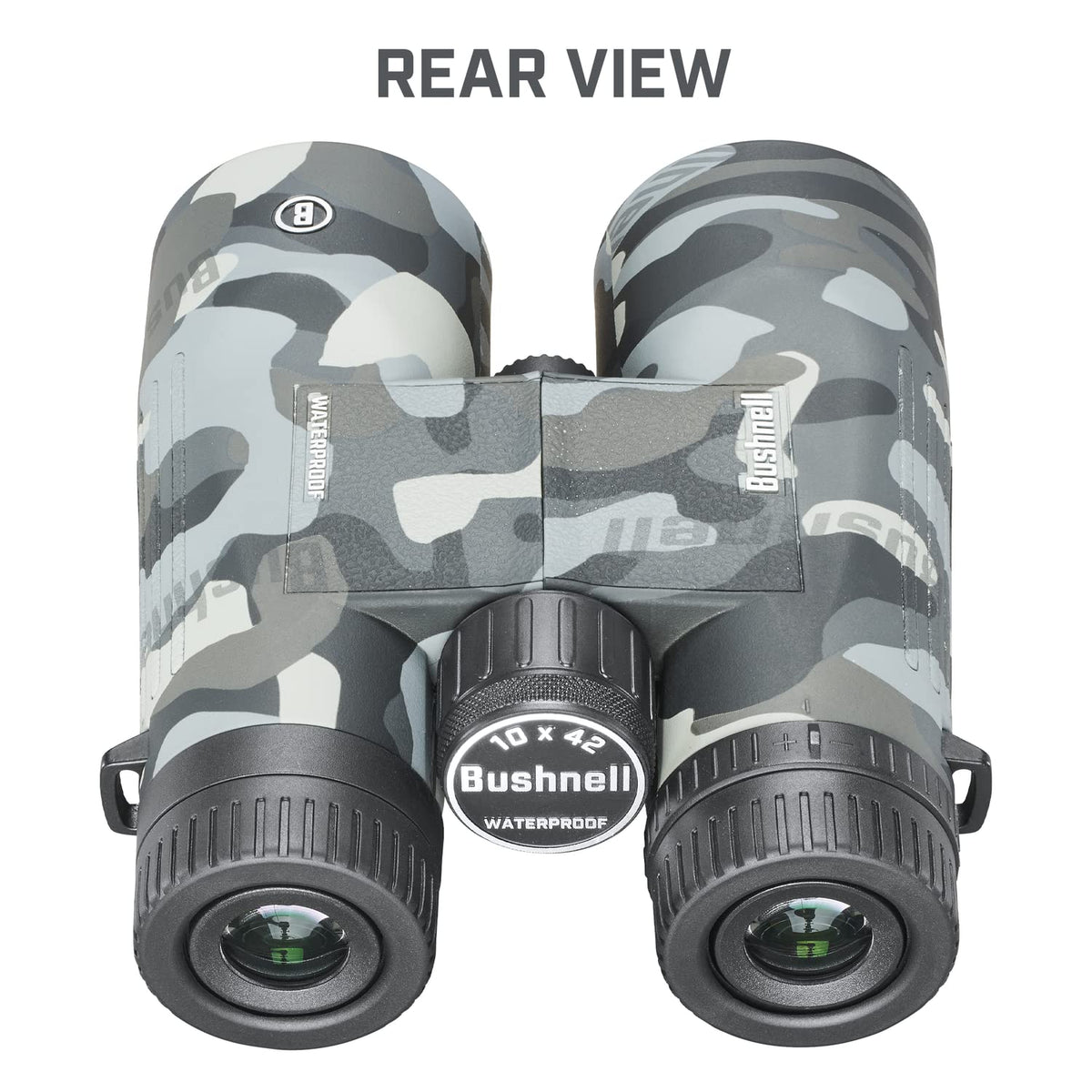 Bushnell Blackout Camo 10x42 IPX7 Waterproof Binoculars with Fully-Multi Coated Lenses and Durable Rubber Armor, Binoculars for Hunting, Boating Birdwatching