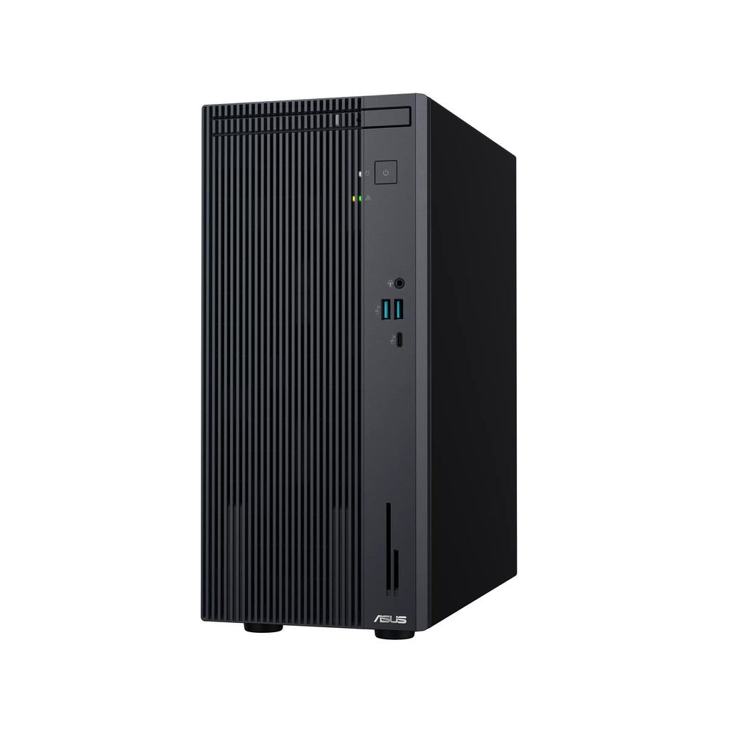 ASUS V500 Mini Tower 15L Desktop, 10-Core Intel Core i7-13620H Processor, 16GB RAM 512GB SSD, Windows 11 Home, Wired Keyboard & Mouse with PLUSERA 8-in-1 Hub, Gray
