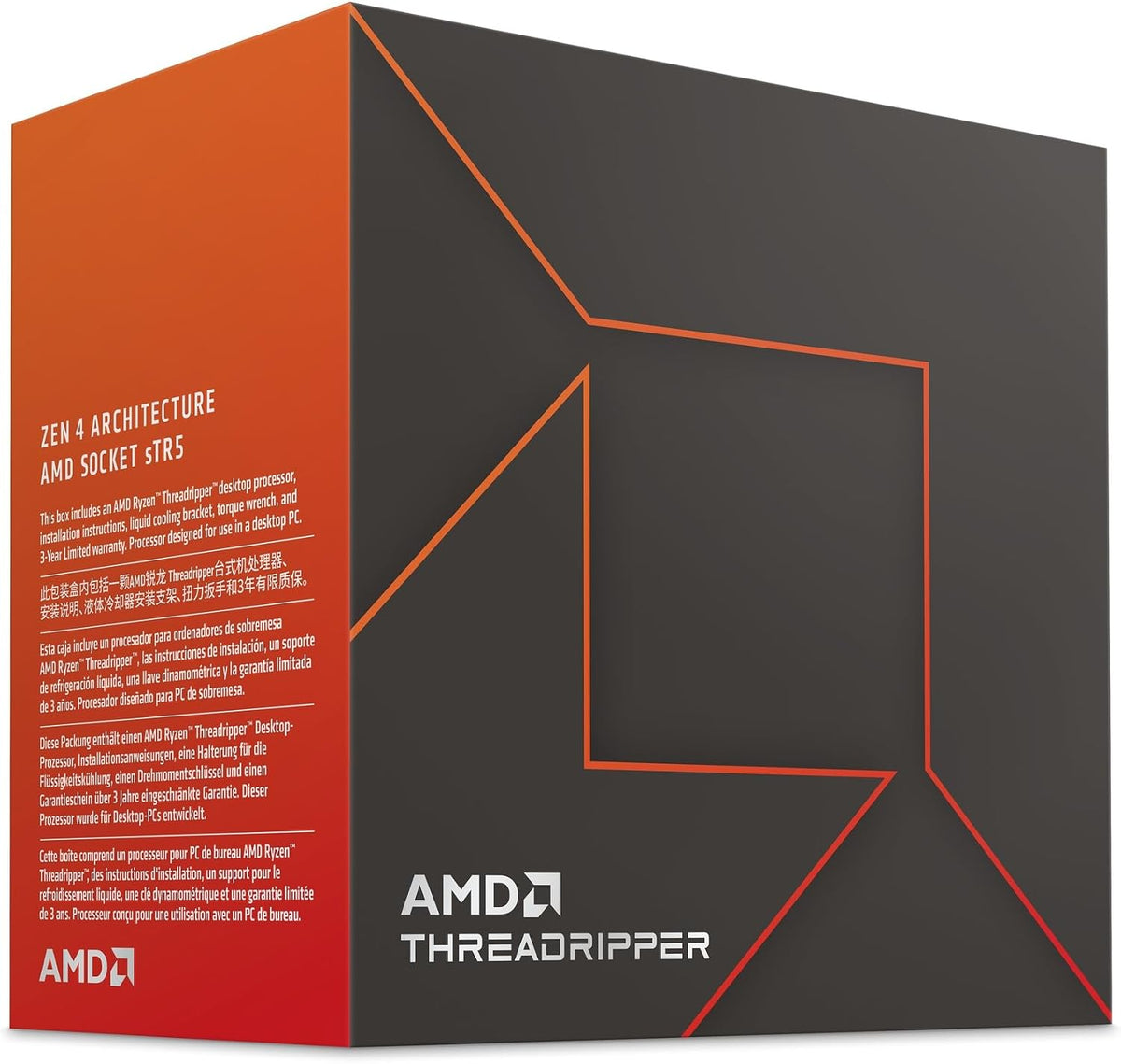 AMD Ryzenâ¢ Threadripperâ¢ 7970X 32-Core, 64-Thread Processor
