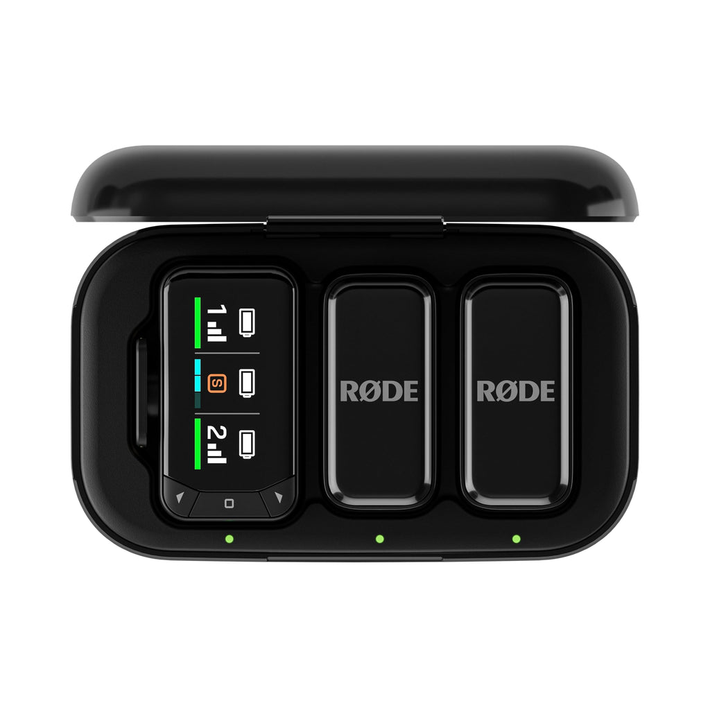 RÃDE Wireless Micro (2 Mics + Charging Case), USB-C for iPhone & Android