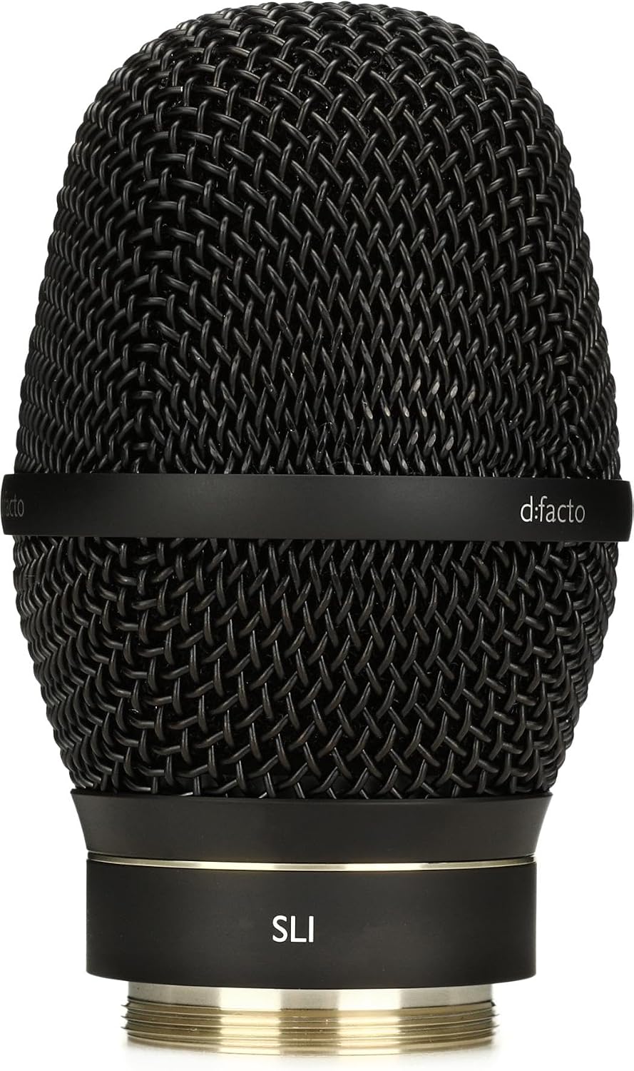 DPA d:Facto 4018V Softboost Supercardioid Condenser Microphone Capsule with SL1 Adapter for Wireless Handheld Transmitte
