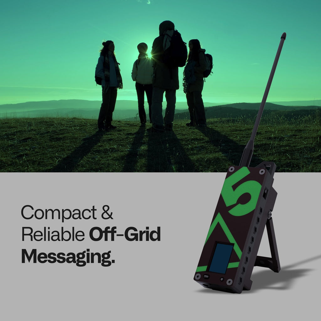 Trekker Delta Off-Grid LoRa GPS Radio, ATAK Meshtastic Communicator