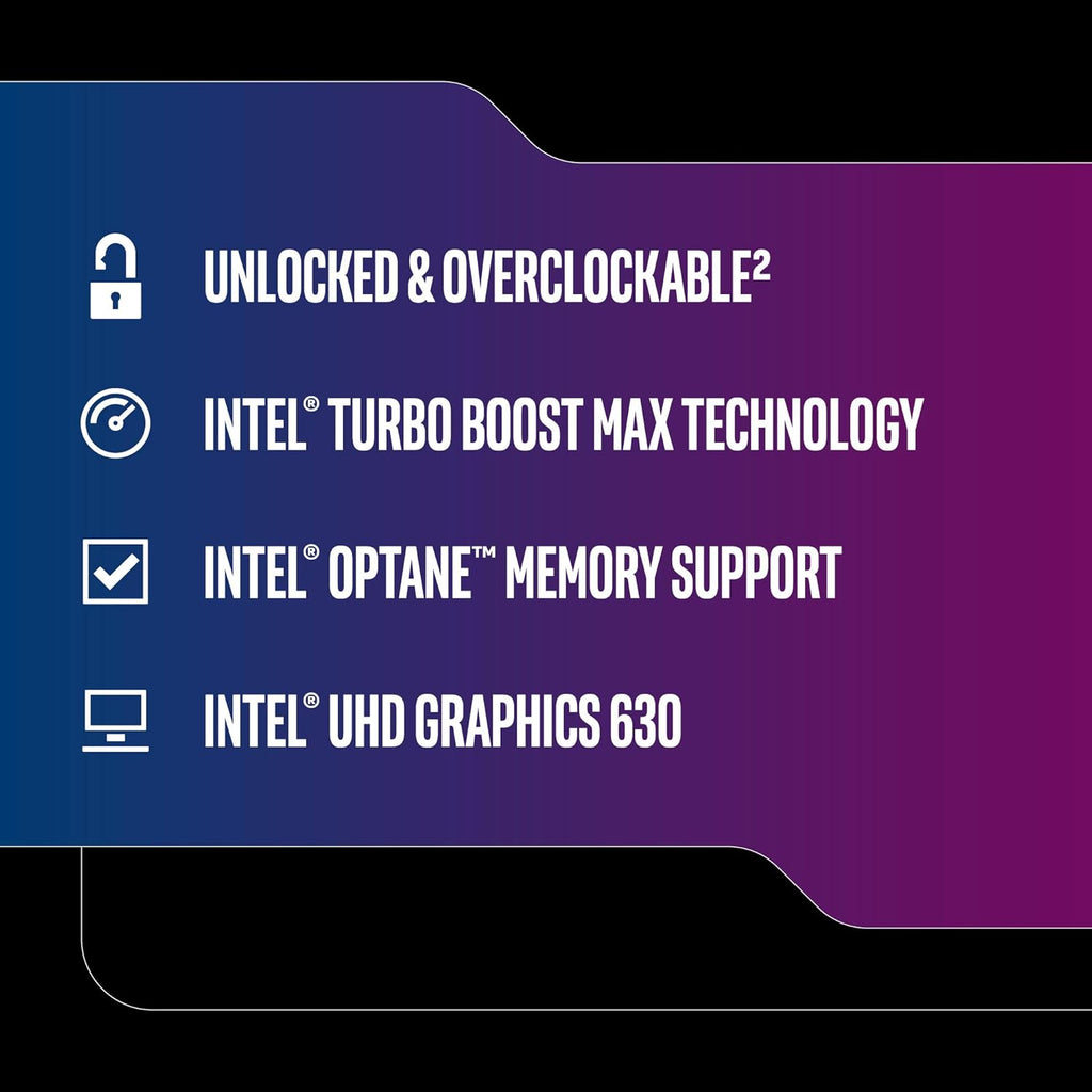 Intel Core i7-9700K Desktop Processor 8 Cores up to 4.9 GHz Turbo unlocked LGA1151 300 Series 95W