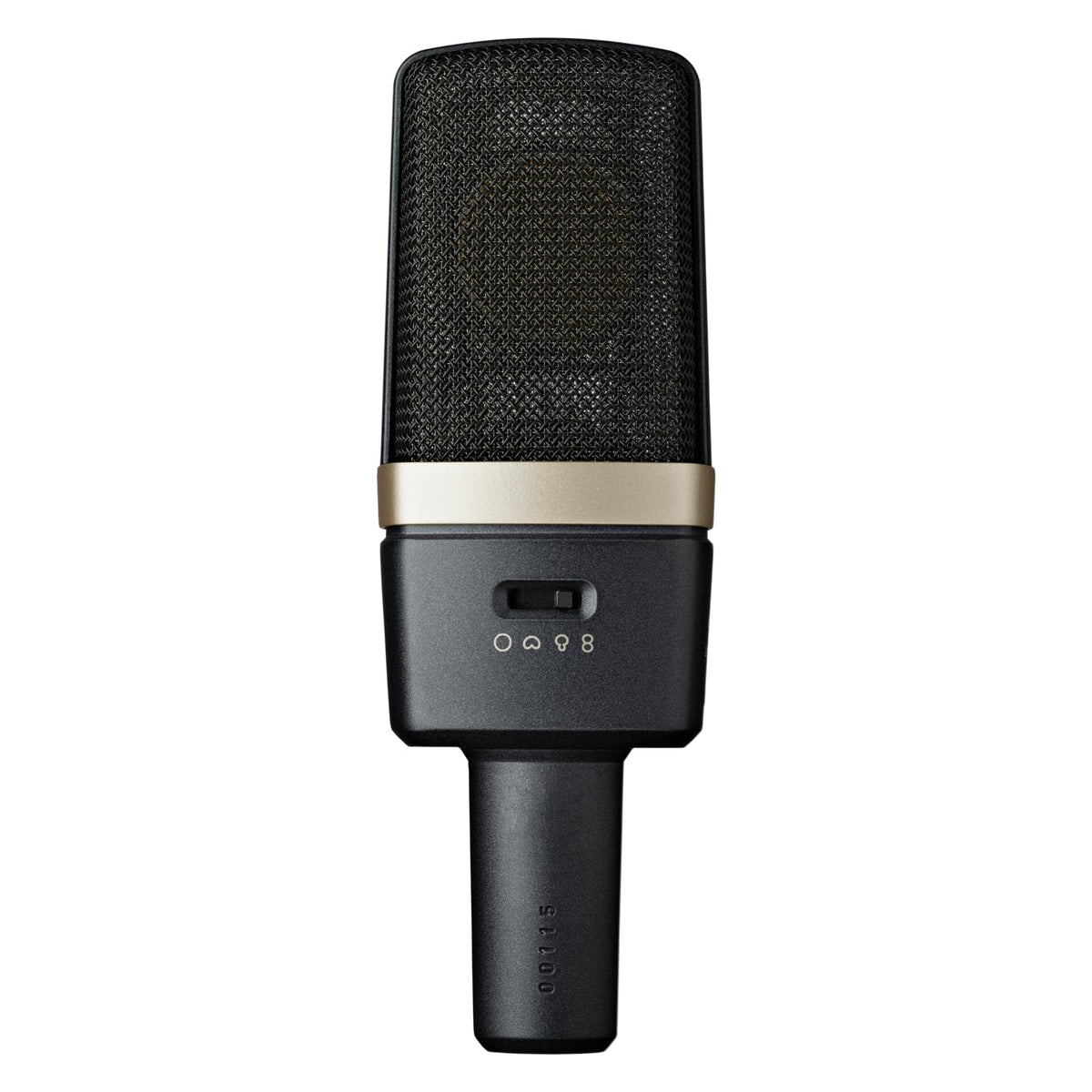AKG Pro Audio C414XLS Pair Studio Grade Professional Large Diaphragm, Dual Capsule, Multi-Pattern, Vocal & Instrument Condenser Microphone with Aluminum Carrying Case. XLR Connector. Gray with Gold.