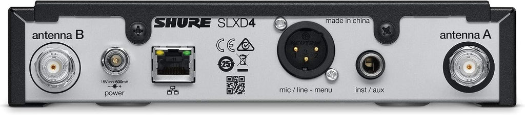 Shure SLXD124/85 Combo Wireless Handheld and Lavalier Microphone System - H55 Band