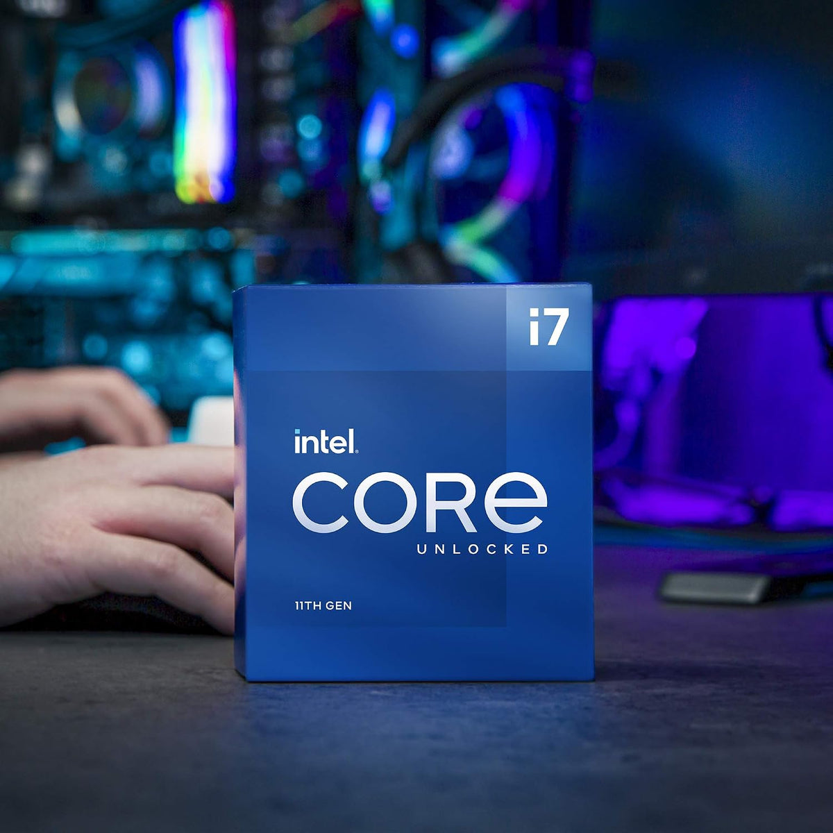 IntelÂ® Coreâ¢ i7-11700K Desktop Processor 8 Cores up to 5.0 GHz Unlocked LGA1200 (Intel 500 Series & Select 400 Series Chipset) 125W