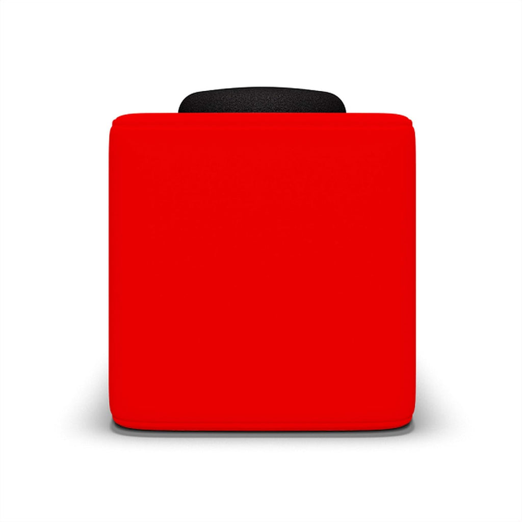 Catchbox Plus Throwable Microphone System with 1 Red Cube, 1 Black Clip, 1 Wireless Charger, and 1 Dock
