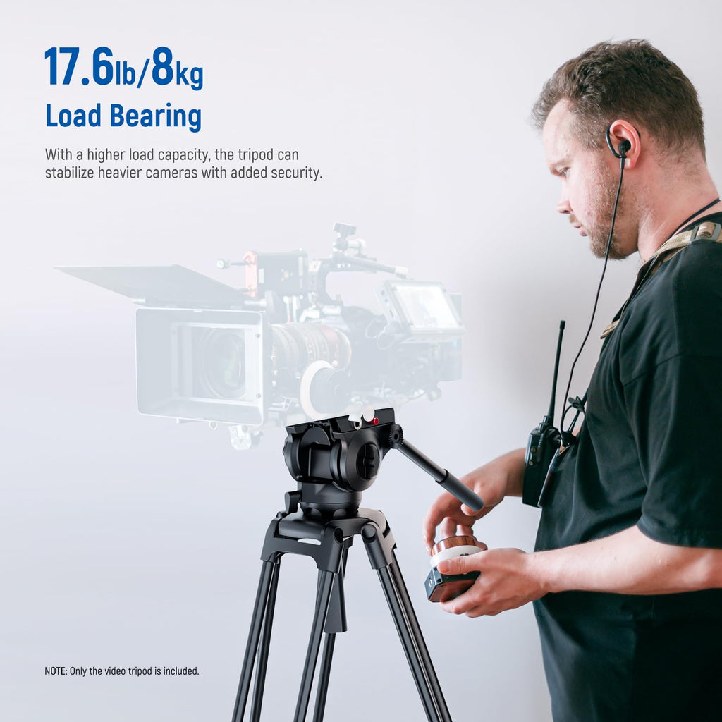 NEEWER 79"/200cm Video Tripod, Heavy Duty Aluminum Alloy Camera Tripod