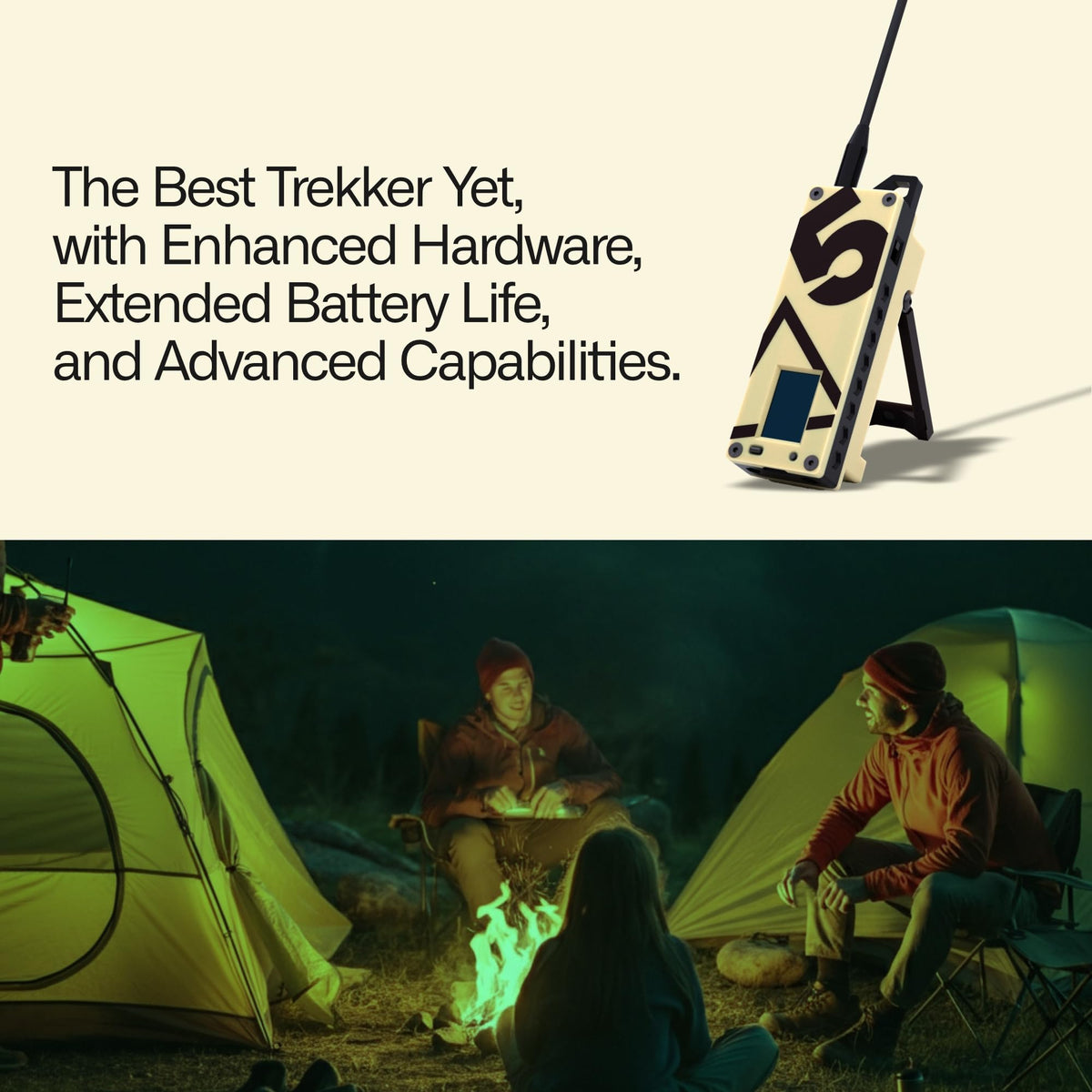 Trekker Delta Off-Grid LoRa GPS Radio, ATAK Meshtastic Communicator