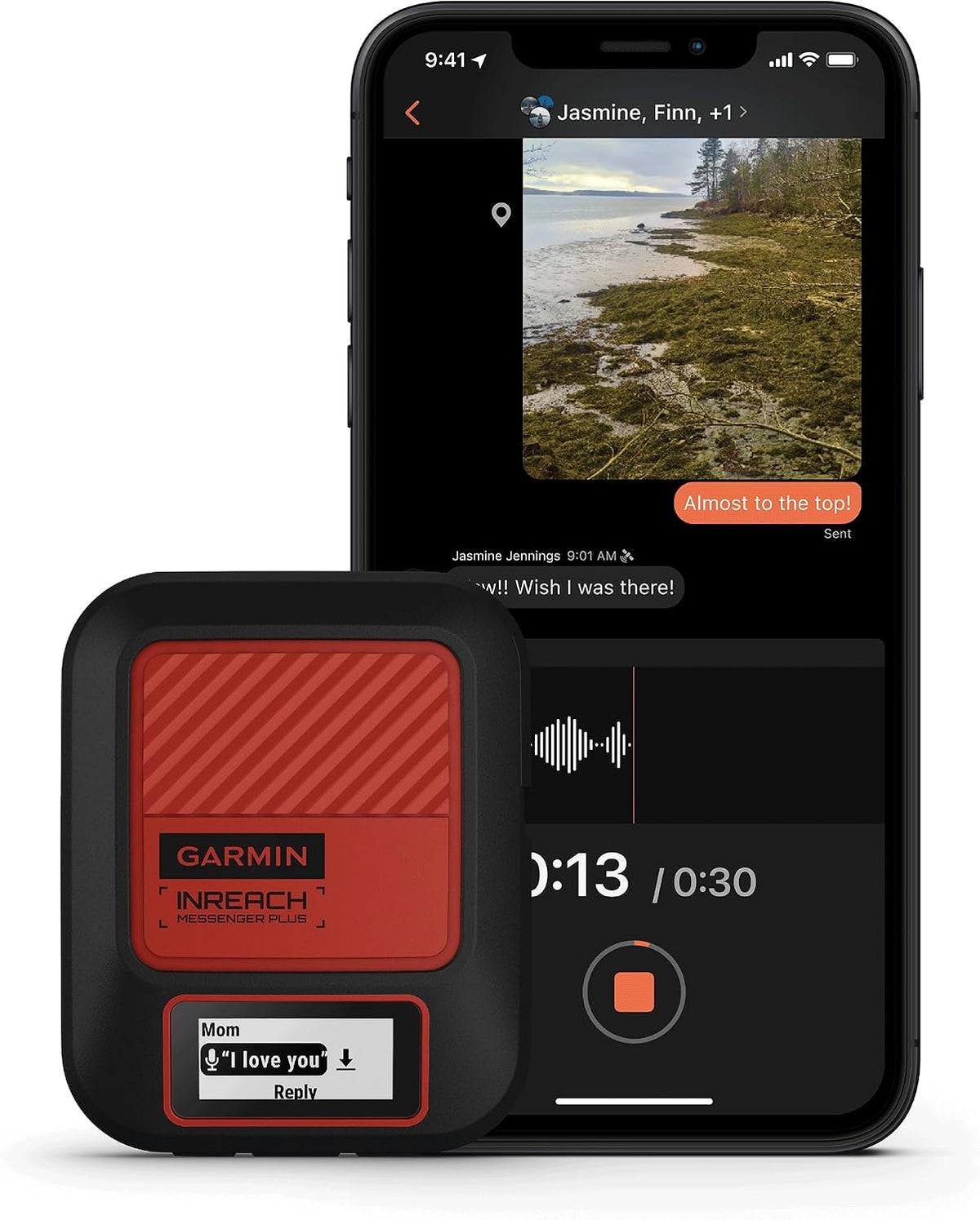 Garmin inReach Messenger Plus Satellite Communicator with P-Bank Bundle