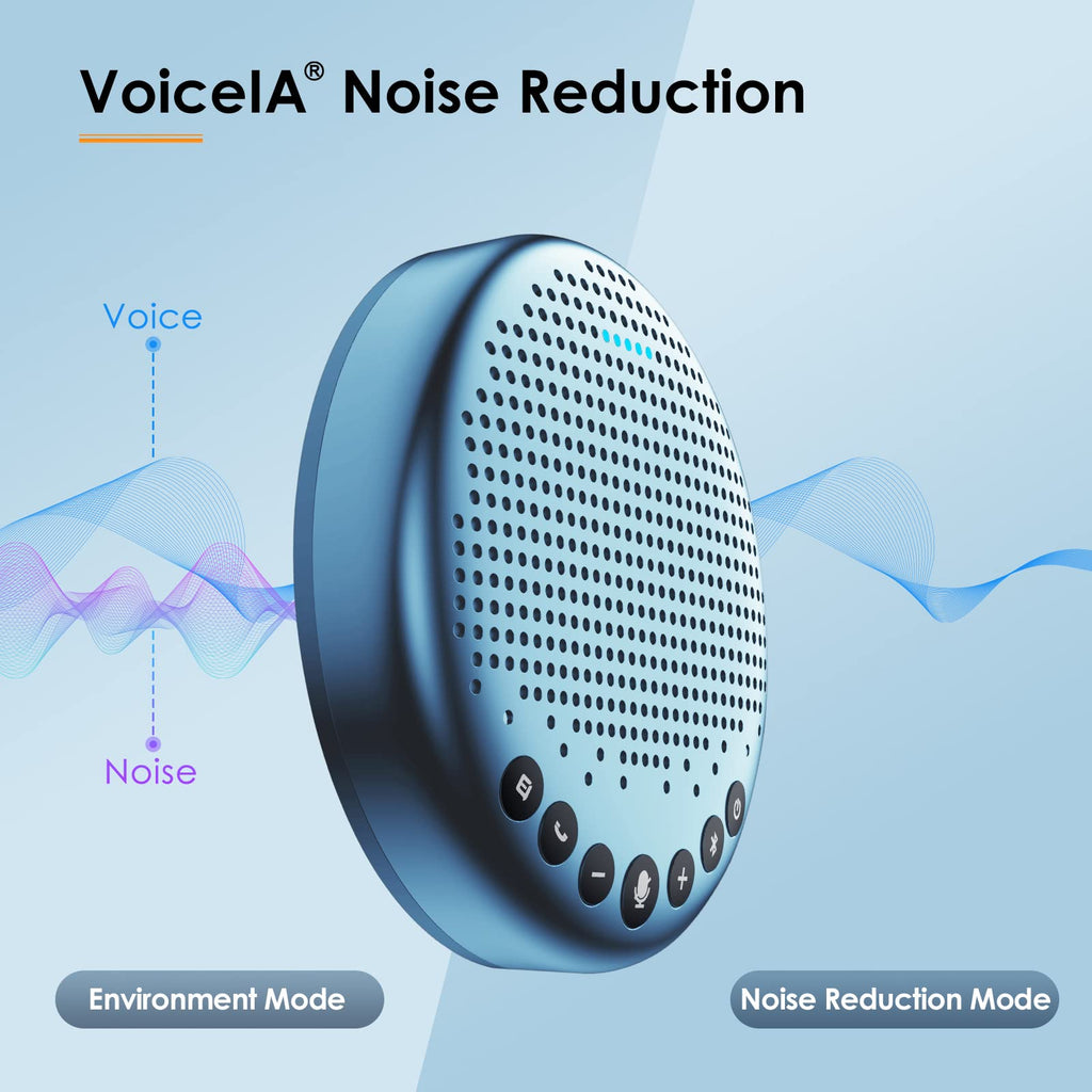 EMEET Luna Plus Kit Conference Speaker and Microphone with 8+1 Mics