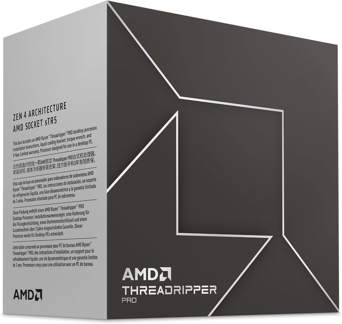 AMD Ryzenâ¢ Threadripperâ¢ PRO 7965WX 24-Core, 48-Thread Processor