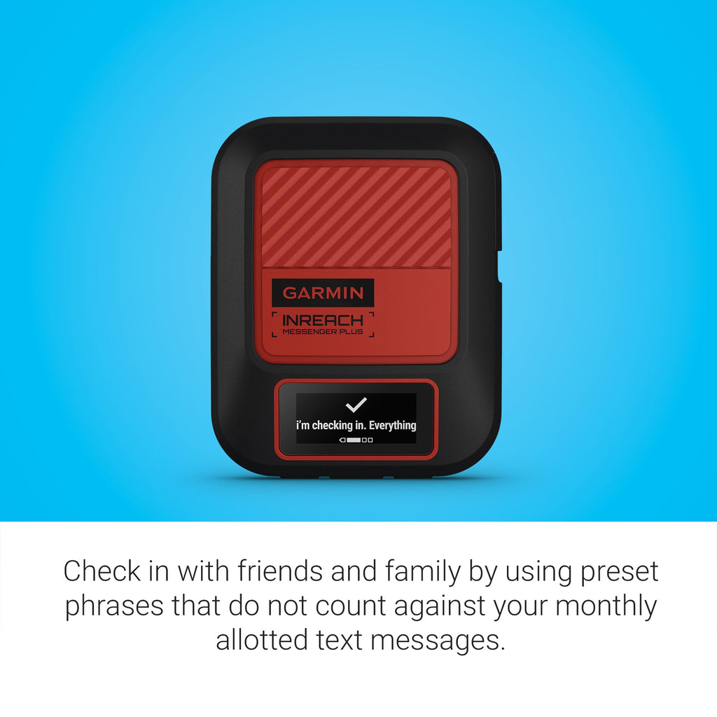 Garmin inReachÂ® Messenger Satellite Communicator, Global Two-Way Messaging