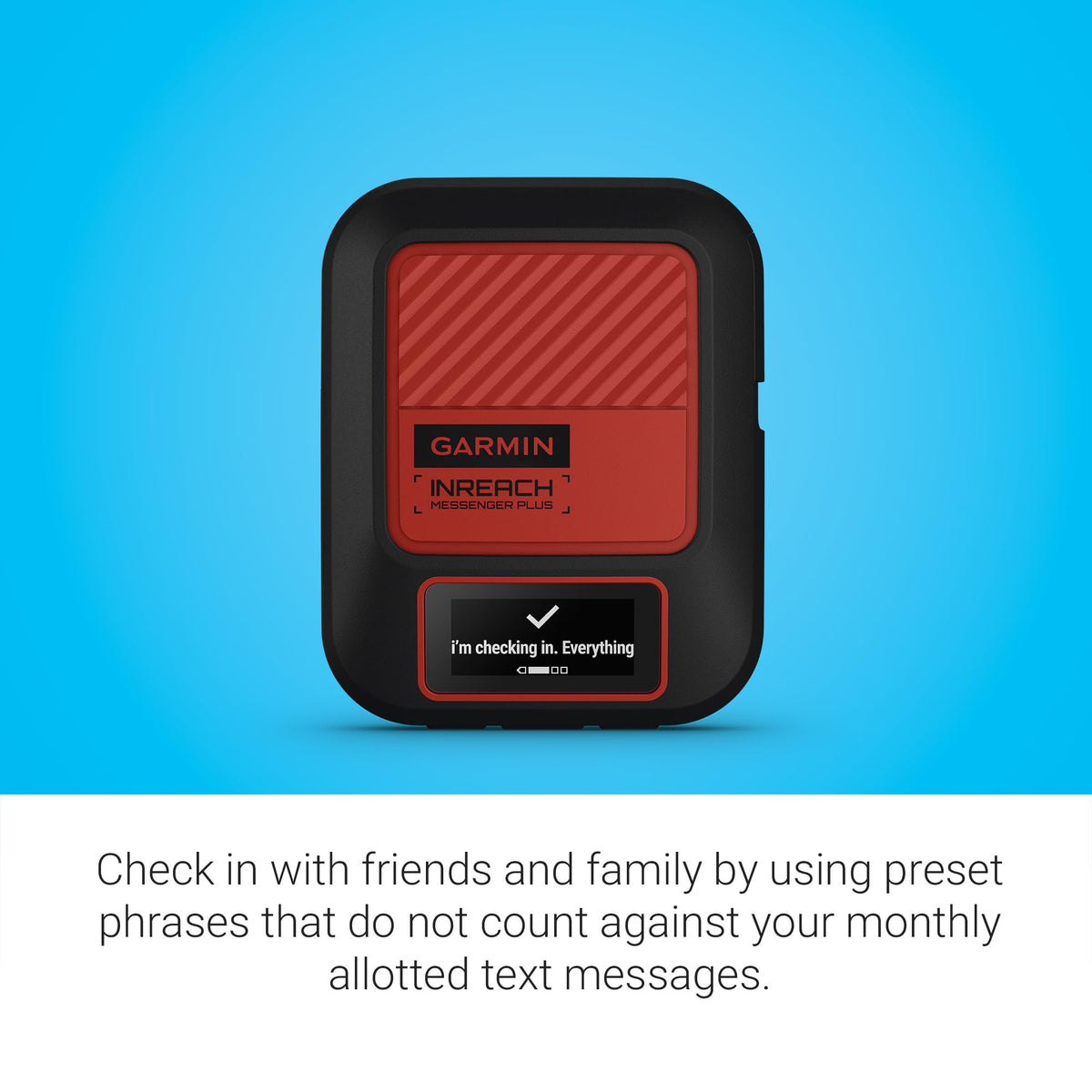 Garmin inReachÂ® Messenger Satellite Communicator, Global Two-Way Messaging