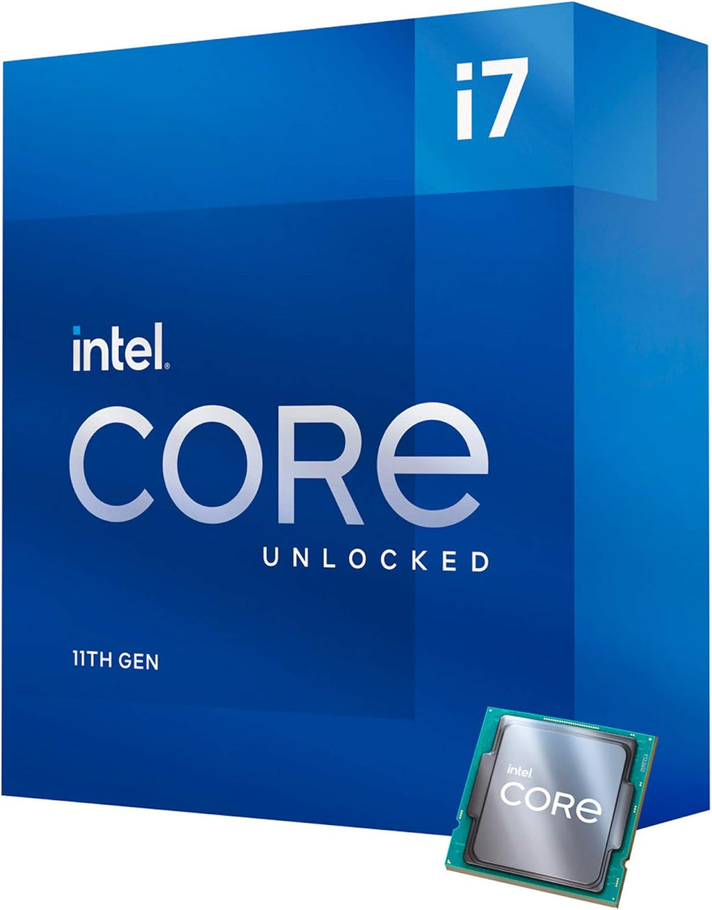 IntelÂ® Coreâ¢ i7-11700K Desktop Processor 8 Cores up to 5.0 GHz Unlocked LGA1200 (Intel 500 Series & Select 400 Series Chipset) 125W