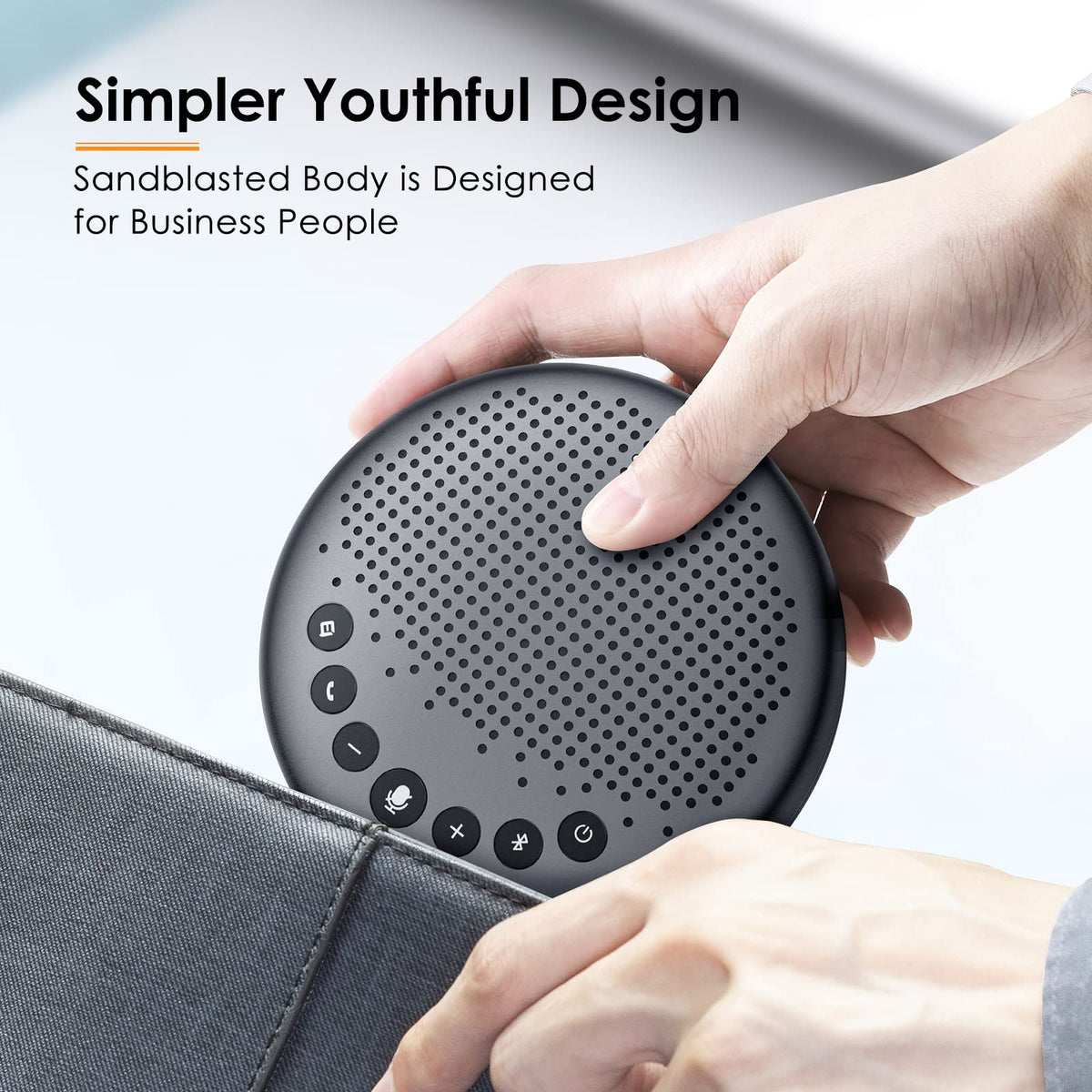 EMEET Luna Plus Kit Conference Speaker and Microphone with 8+1 Mics