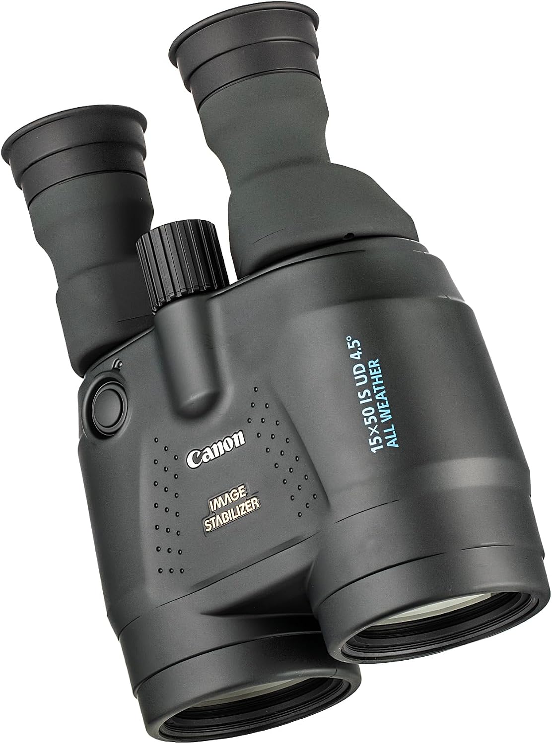 Canon 15x50 is All-Weather Image Stabilized Binoculars â High-Power 15x Magnification, Wide Field of View, Weather-Resistant Design + Flexible Tripod + 4X AA with Charger + Cleaning Kit